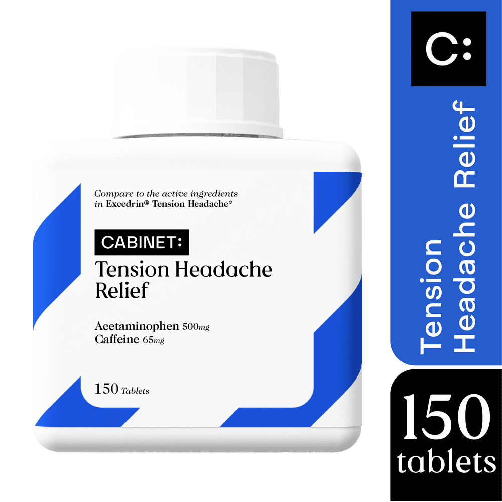 Tension Headache Relief (Acetaminophen and Caffeine), 150