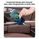 thumbnail image 5 of Organizador de asiento de coche de cuero con agujero para cargar el teléfono • Caja de almacenamiento para los huecos entre asientos • Previene la pérdida de objetos • Marrón, 5 of 7
