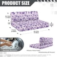 thumbnail image 7 of Garronmavis Purple Butterfly RV Dinette Cushion Covers RV Sofa Cover Set Comfortable Camper Cushion Covers Washable Slipcover Couch Cover Sofa Camper Accessories for Inside Decor, 7 of 7