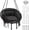Black, variant on CZMDZH Hammock Chair Hanging Swing Chair with Large Thick Cushions, Outdoor Hanging Chair with Macrame Cotton Rope for Indoor, Outdoor, Bedroom, Balcony, Holds 350 Lbs, Green