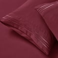 thumbnail image 7 of Nestl Sheets Set, 1800 Series Deep Pocket 4 Piece, Luxury Soft Microfiber RV Short Queen Sheets Set, Burgundy Red Burgundy Red, 7 of 7