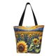 thumbnail image 1 of Easygdp Starry Sky Moon Sunflower Bolso de Hombro para Mujer, Bolso Bandolera y Cartera de Mano Elegante para Uso Diario, 1 of 5