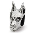 thumbnail image 1 of Reflection Beads QRS1274 Sterling Silver Doberman Pinscher Head Bead, 1 of 1