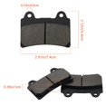 thumbnail image 4 of Cyleto Pastillas de freno delanteras y traseras para YAMAHA Roadstar 1700 XV1700 2004-2009 XV 1700 Road Star Midnight Silverado 2004 2005 2006 2007, 4 of 5