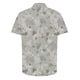 thumbnail image 3 of Blusa y camisa de manga corta con cuello vuelto para hombre, camisa informal de moda con estampado de hojas y solapa de manga corta, blusa para hombre, 3 of 4