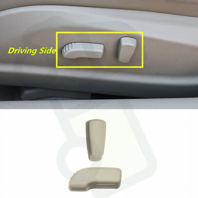 for Nissan Altima 2004-2020 Beige Left Power for SEAT Backrest Adjust Button Replace