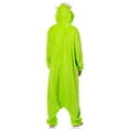 thumbnail image 5 of Disney Monsters Inc. Kigurumi Adult Mike Wazowski Costume Union Suit Fleece Onesie Pajama, 5 of 6