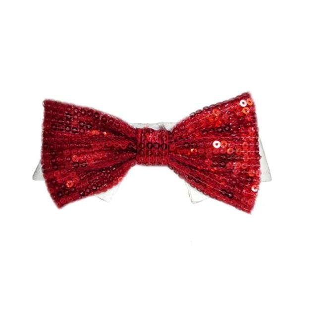 Pooch Outfitters PFBT-XXL Felix Bow Tie, Red - 2XL