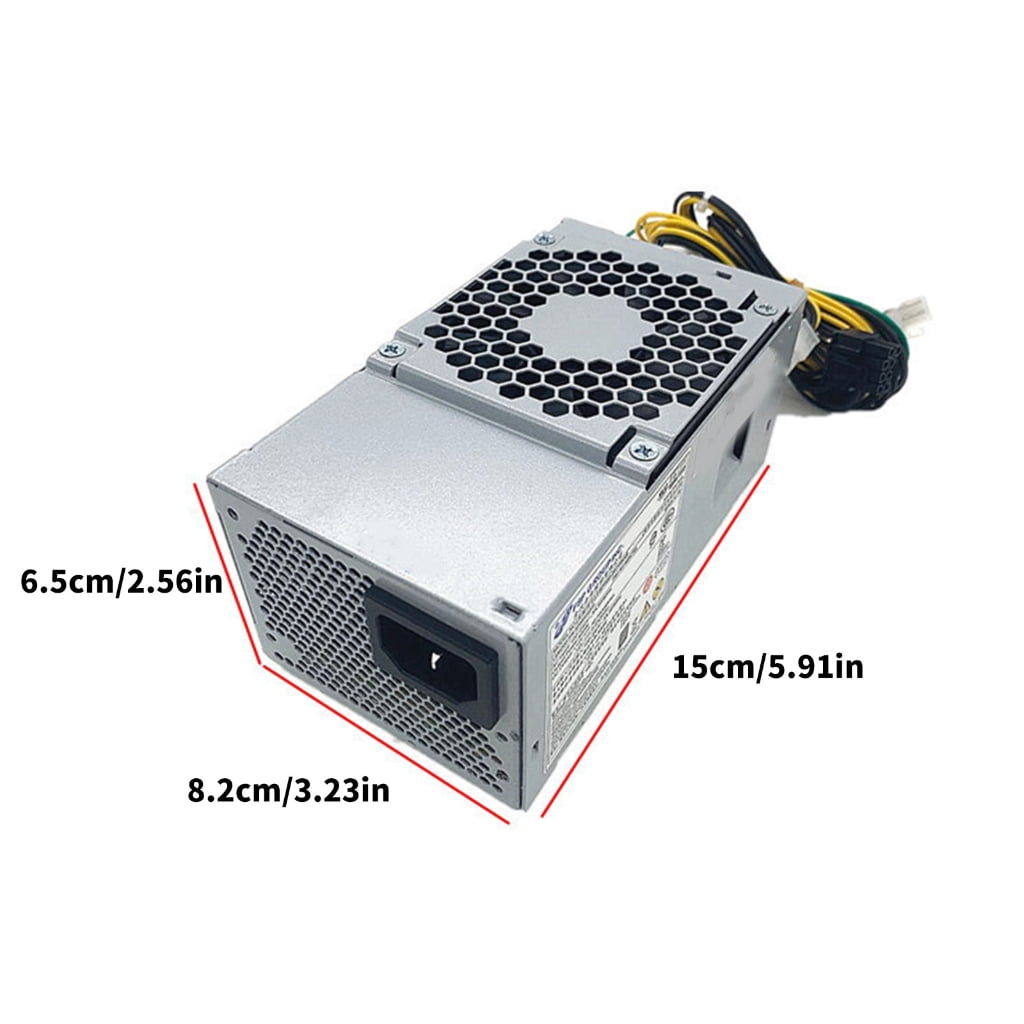 Tizuqe Efficient Desktop Computer Case Power Supply with Low Noise for PC Switching