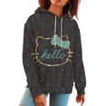 thumbnail image 1 of Sudadera con capucha de los años 90, sudadera gótica Y2k, sudadera con capucha de Hello Kitty, sudadera de anime japonés, sudadera MINISO, ropa, tops, sudadera, ropa de calle, 1 of 1