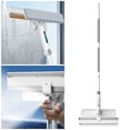 thumbnail image 2 of Cleaning Brush System for Windows Extends Up to 50 Inches Telescopic Squeegee with Bendable Head Indoor Glass Cleaning Tool for Home Use, 2 of 3