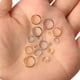 thumbnail image 4 of 100-200 unids/lote de anillos abiertos de acero inoxidable, conectores de anillos divididos para suministros de fabricación de joyas DIY, accesorios al por mayor, 4 of 4