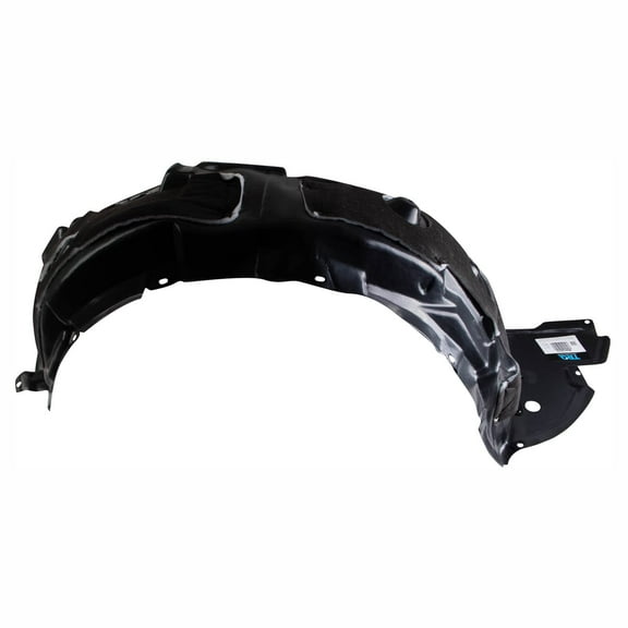 TRQ Front Right Inner Fender Liner Black Passenger Side Fits Select 2009-2010 Lexus IS250 IS350 LX1249115