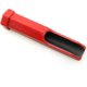 thumbnail image 3 of Varilla de billar roja y azul, reparador de cabeza de cuero, herramienta de reparación de cabeza de pistola, amoladora abrasiva, accesorios de billar, palo de billar, moldeador de punta de taco,, 3 of 5