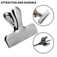 thumbnail image 3 of Pinzas de metal para astillas OAMCEG de ACERO inoxidable 8 cm de ancho Paquete de 20, 3 of 9