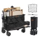 thumbnail image 1 of VEVOR Carro plegable de dos pisos, carro plegable de 400 L con ruedas todo terreno, carro plegable resistente, capacidad de peso de 450 libras para camping, compras, jardín, 1 of 9
