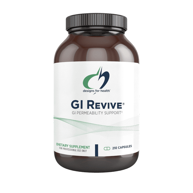 Desings for Health | GI-Revive™, 210 Cápsulas. Suplemento alimenticio.