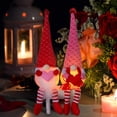 thumbnail image 4 of Poupée Ornements Amour Coeur Modèle Couple Style Acrylique Tissu LED Poupée Lumineuse pour Cadeau de Saint Valentin, 4 of 8