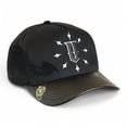 thumbnail image 1 of VAGO Style Gorra BLACK ANGELS Negra Ajustable de Moda con Visera Curva, 1 of 5