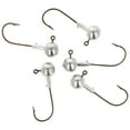 thumbnail image 7 of Eagle Claw Tin Ball Head Jig - 5 pack - 1/8 oz - Unpainted, 7 of 7