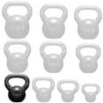 thumbnail image 5 of Philosophy Gym Vinyl Coated Cast Iron Kettlebell Weight 20 lbs - Black, 5 of 5