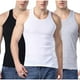 thumbnail image 1 of pstuiky Camiseta sin mangas para hombre, 3 pieza Pijama deportivo para hombre, para estar en casa, color liso, camiseta deportiva Camisas para hombres xxxl, 1 of 2