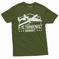 thumbnail image 5 of Men's Military Army A-10 Thunderbolt II legendary airplane T-shirt BRRRT US Shirt (3X-Large Black), 5 of 7