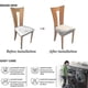 thumbnail image 4 of Set Of 6 Chair Seat Covers For Dining Room Kitchen Chairs, 4 of 4