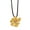 Golden Flower Zircon, variant on Peach Blossom Beautiful Flower Necklace