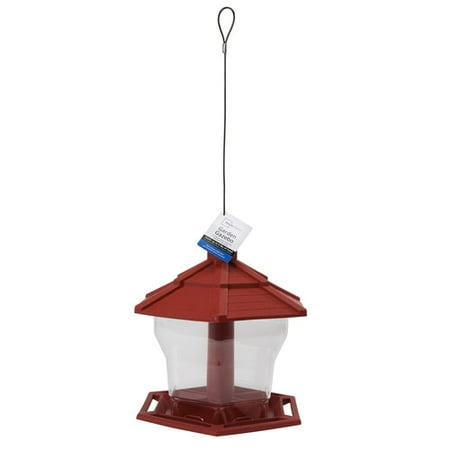 Pennington Mainstays Garden Gazebo Feeder Red