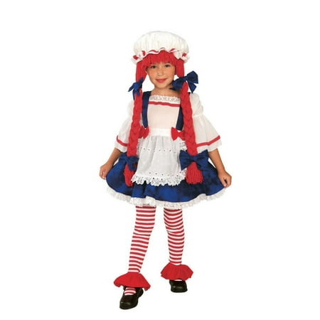 Halloween Rag Doll Girl's Costume