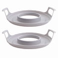 thumbnail image 3 of Paquete de 2 Soportes para Tazones Microondas con Asas: Frío Microondas, Soporte Bandeja, 3 of 5