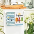 thumbnail image 5 of Sm:)e Ice Cream Summer Kitchen Dish Towels 18x26 Inch Set of 4, Stripe, 5 of 7