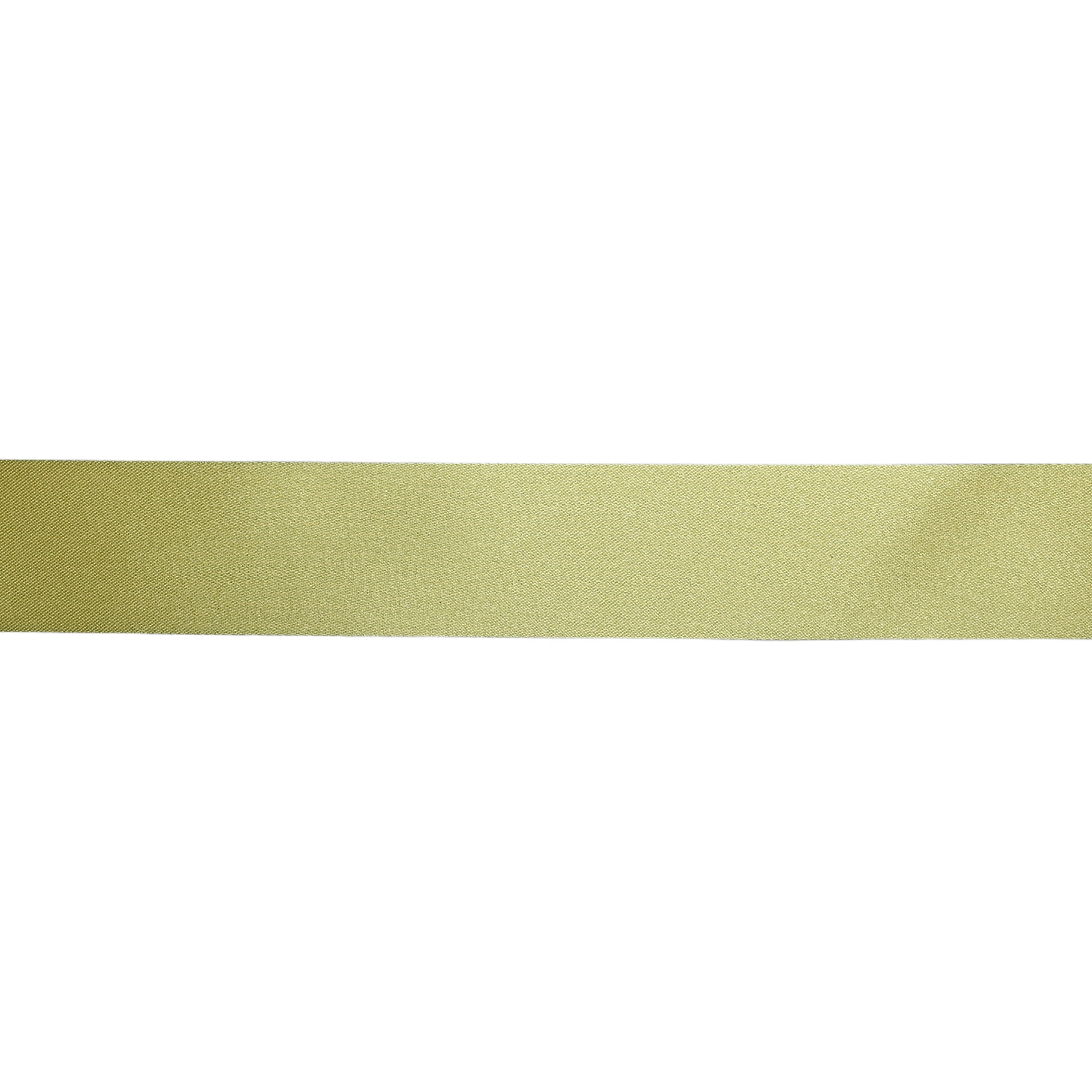 Gwen Studios 1 5/16" Yellow Ace Satin Ribbon, 3 yards