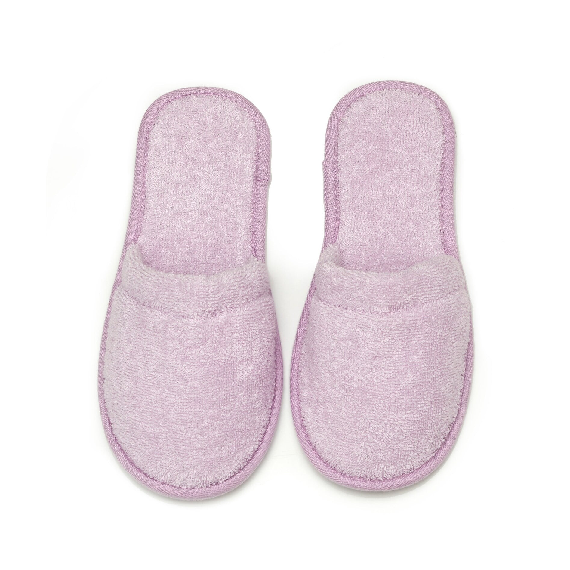 Women's Terry Cotton Spa Bath Slippers White Small