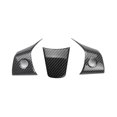 thumbnail image 2 of Ndcxsfigh Protector para Volante Coche Pegatina Auto ABS Parche Fibra Carbono para Tesla Modelo 3 Y, 2 of 9