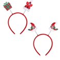 thumbnail image 1 of Diadema para fiestas navideñas y navideñas, aro para el pelo, tocados para niños, 1 of 5