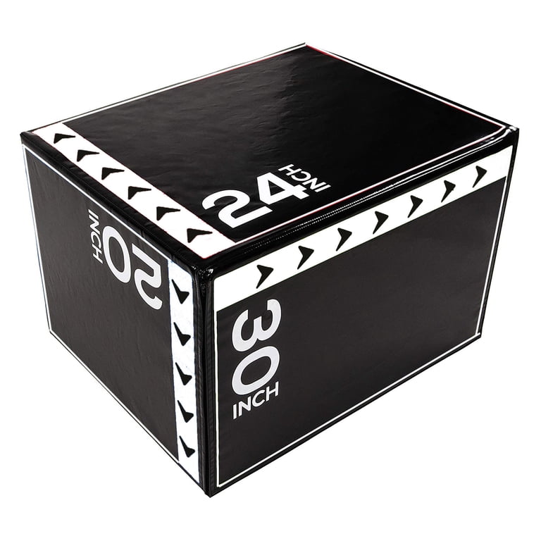 ※アウトレット【ハート】1〜100 【貯金BOX】 BalanceFrom 16lb 3-in-1 Plyometric Jumping Exercise Box, Foam