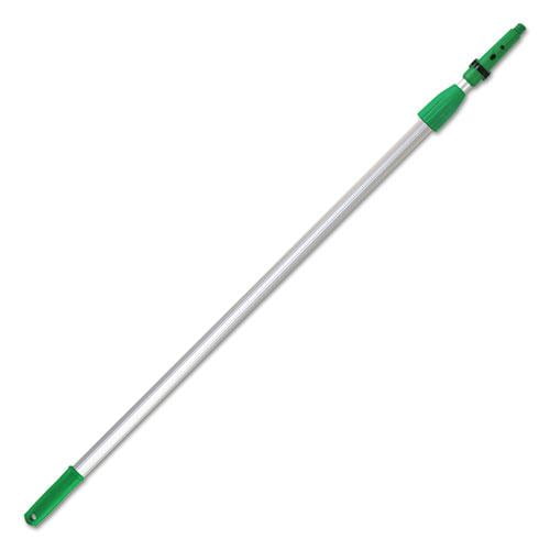 Optiloc Extension Pole, 13 Ft, Two Sections, Green/silver