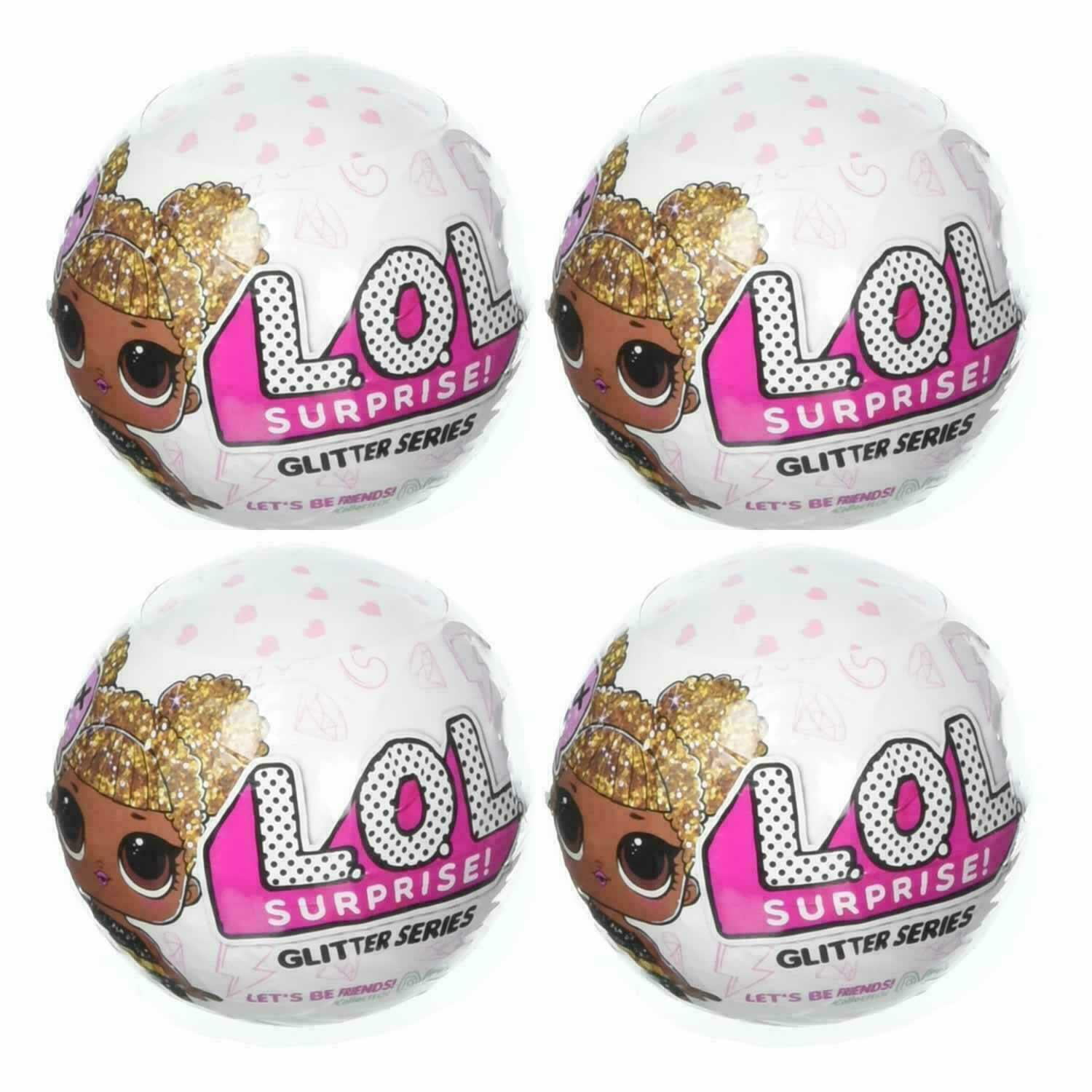 L.O.L. Surprise! Dolls Glitter Series Limited Edition - 4 Pack