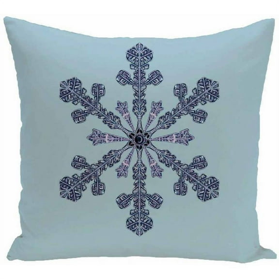 Simply Daisy Holiday Print Decorative Pillow, 16" x 16"