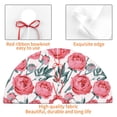 thumbnail image 4 of Yiaed Rose Flowers Print Christmas Tree Skirt , Tree SkirtsTree Mat for Christmas Winter Holiday Indoor Decorations-36", 4 of 7