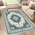 thumbnail image 6 of 6.5'x10' soft carpet christmas carpet runner farmhouse area rug funky area rug large washable area rug, 6 of 10