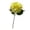 Yellow - One Size, variant on 17.7in Lifelike Single Stem Silk Hydrangea Artificial Flower Eternal Floral Stem for Home Desktop Vase Centerpiece Decor Orange