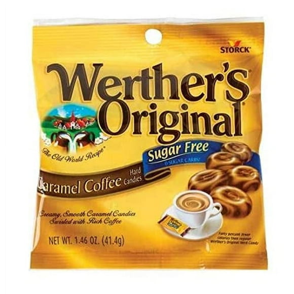 Werthers Original - Coffee Caramel - Sugar Free Hard Candies