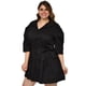 thumbnail image 2 of Vestido camisero Roman Fashion 0214 Negro Talla Extra 38, 2 of 6
