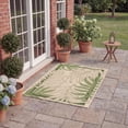 thumbnail image 4 of Safavieh Courtyard Cailyn Floral Indoor/Outdoor Area Rug, Cream/Green, 2'7" x 5', 4 of 14
