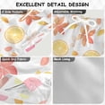 thumbnail image 2 of FORMRS Boys Swim Trunks Quick Dry Mesh Liner Boardshorts Sizes XS-XL, White Floral Orange, 2 of 7