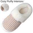 thumbnail image 5 of CHICVOMEY Women's House Slippers with Memory Foam Indoor & Outdoor Fuzzy Slip-On Shoes Winter Slippers for Women, 5 of 8