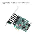 thumbnail image 4 of USB 3.0 PCIe I/E SIIG JU-P70011-S1 con chipset Renesas de 7 puertos, 4 of 6